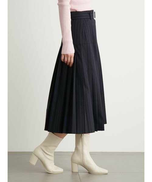 セール】ベルト付きアシメプリーツスカート(505516829) | リリー  