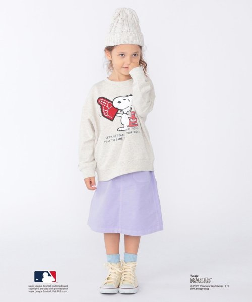 SHIPS KIDS(シップスキッズ)/SHIPS KIDS:100～140cm / スヌーピー×MLB スウェット/img02