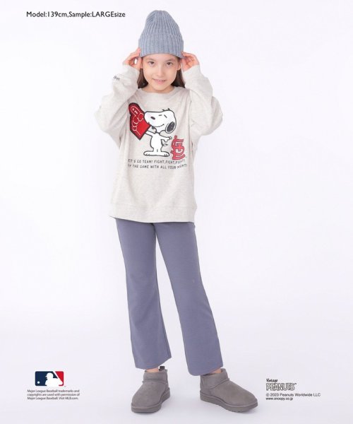 SHIPS KIDS(シップスキッズ)/SHIPS KIDS:100～140cm / スヌーピー×MLB スウェット/img08