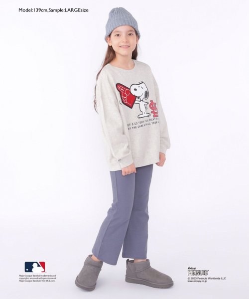 SHIPS KIDS(シップスキッズ)/SHIPS KIDS:100～140cm / スヌーピー×MLB スウェット/img09