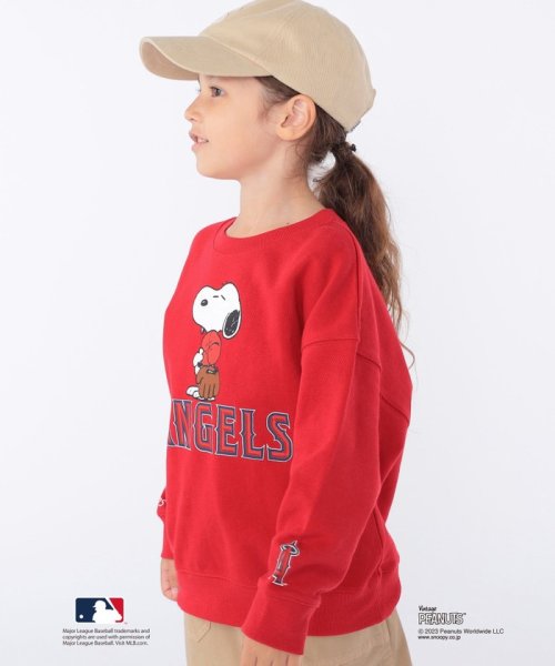 SHIPS KIDS(シップスキッズ)/SHIPS KIDS:100～140cm / スヌーピー×MLB スウェット/img20