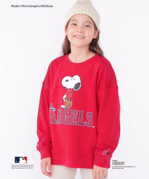 SHIPS KIDS(シップスキッズ)/SHIPS KIDS:100～140cm / スヌーピー×MLB スウェット/img25