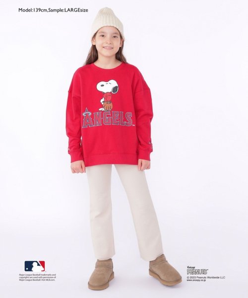 SHIPS KIDS(シップスキッズ)/SHIPS KIDS:100～140cm / スヌーピー×MLB スウェット/img27