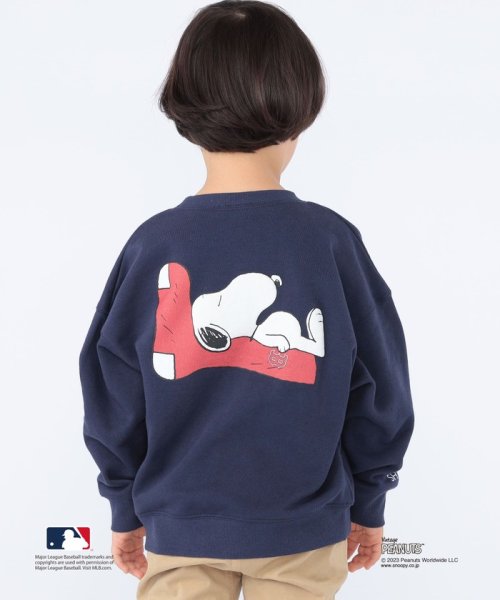 SHIPS KIDS(シップスキッズ)/SHIPS KIDS:100～140cm / スヌーピー×MLB スウェット/img33