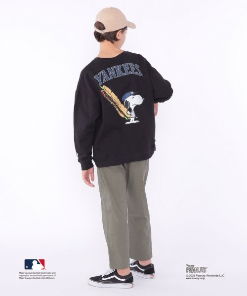 SHIPS KIDS(シップスキッズ)/SHIPS KIDS:145～170cm / スヌーピー×MLB スウェット/img08