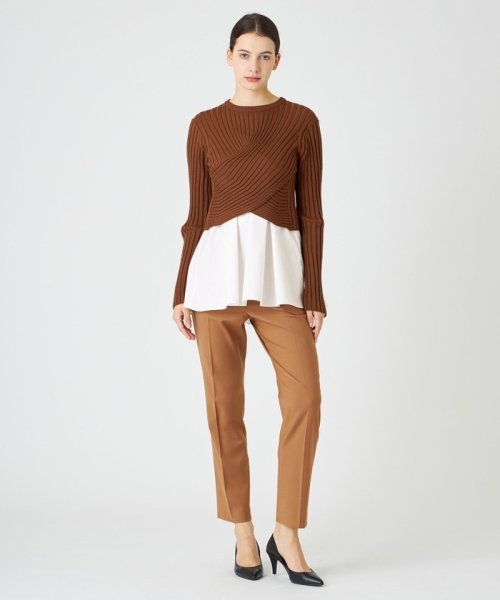 【FUDGE 11月号掲載】MINIMES / クロップドパンツ 