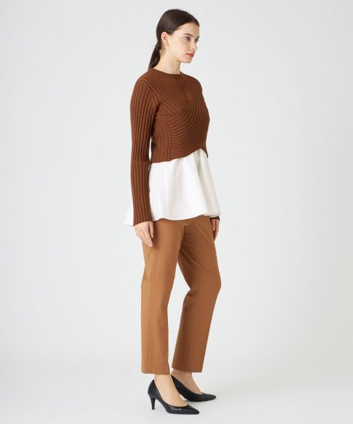 【FUDGE 11月号掲載】MINIMES / クロップドパンツ 