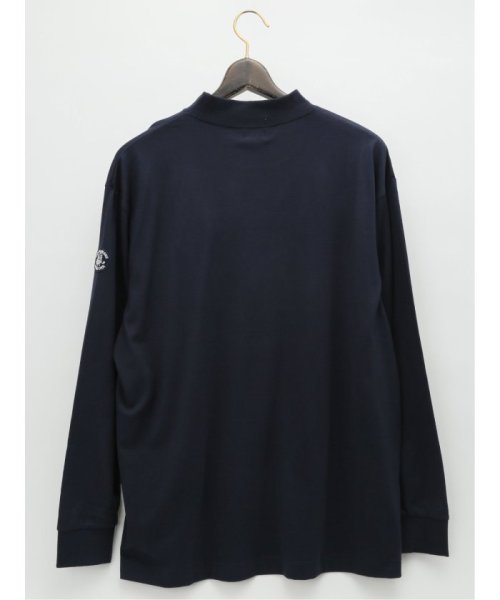 GRAND-BACK(グランバック)/【大きいサイズ】シナコバ/SINA COVA ハイネック 長袖 メンズ Tシャツ カットソー カジュアル インナー ビジネス ギフト プレゼント/img01