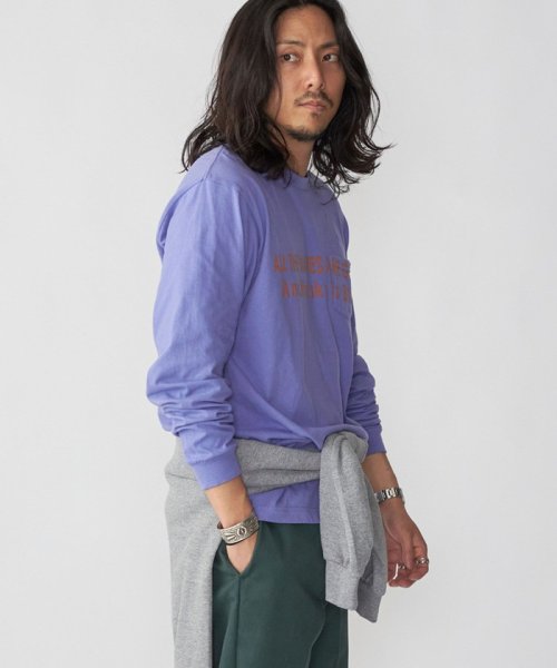 SHIPS MEN(シップス　メン)/*【SHIPS別注】THE DAY ON THE BEACH: プリント ロングスリーブ Tシャツ/img10