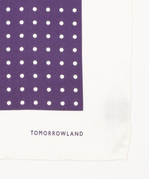 TOMORROWLAND GOODS(TOMORROWLAND GOODS)/TOMORROWLAND シルク ドット ポケットチーフ/img02