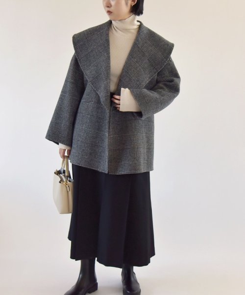 quaranciel: リバー ケープ コート quaranciel リバー ONE SIZE