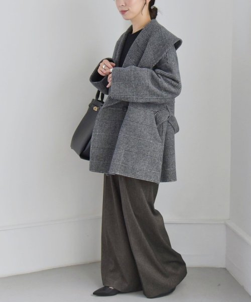 quaranciel: リバー ケープ コート quaranciel リバー ONE SIZE