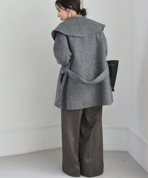 quaranciel: リバー ケープ コート quaranciel リバー ONE SIZE