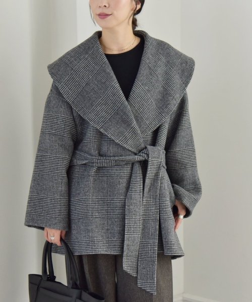 quaranciel: リバー ケープ コート quaranciel リバー ONE SIZE