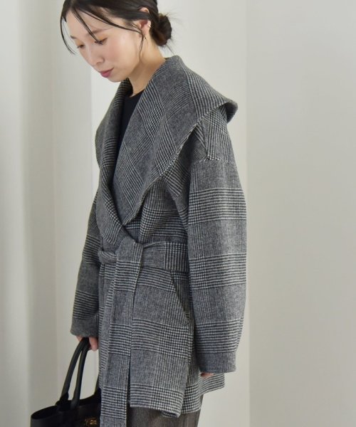 quaranciel: リバー ケープ コート quaranciel リバー ONE SIZE