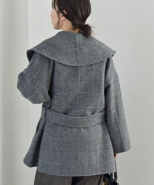 quaranciel: リバー ケープ コート quaranciel リバー ONE SIZE