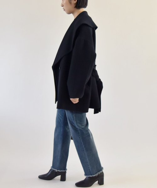 quaranciel: リバー ケープ コート quaranciel リバー ONE SIZE