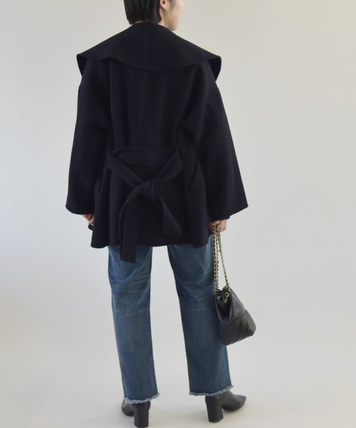 quaranciel: リバー ケープ コート quaranciel リバー ONE SIZE