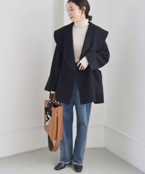 quaranciel: リバー ケープ コート quaranciel リバー ONE SIZE