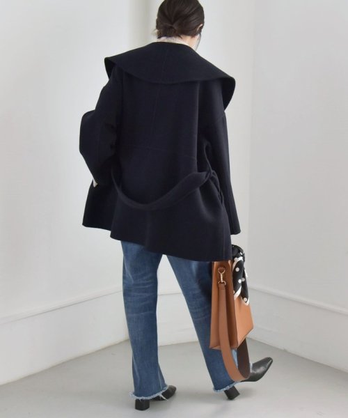 quaranciel: リバー ケープ コート quaranciel リバー ONE SIZE