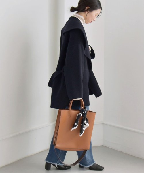 quaranciel: リバー ケープ コート quaranciel リバー ONE SIZE