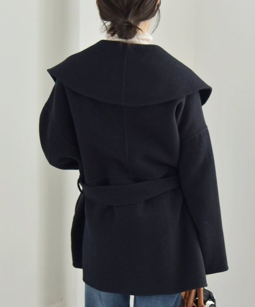 quaranciel: リバー ケープ コート quaranciel リバー ONE SIZE