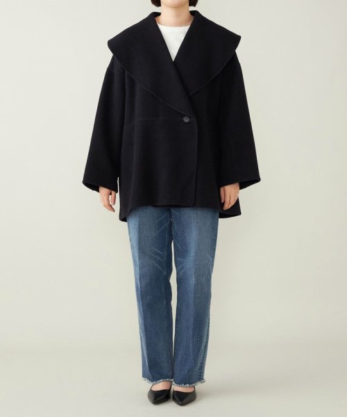 quaranciel: リバー ケープ コート quaranciel リバー ONE SIZE