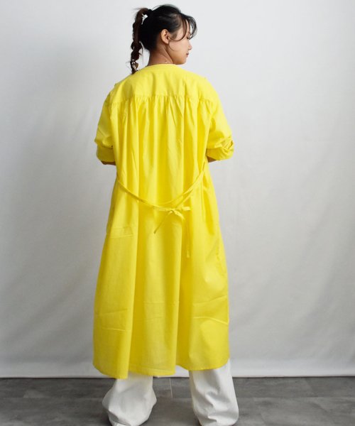ARGO TOKYO(アルゴトウキョウ)/Color Cotton Shirt Onepiece 29086 カラーコットンシャツワンピース　シャツワンピース　ロングワンピース　ワンピース　マキシワンピ/img24