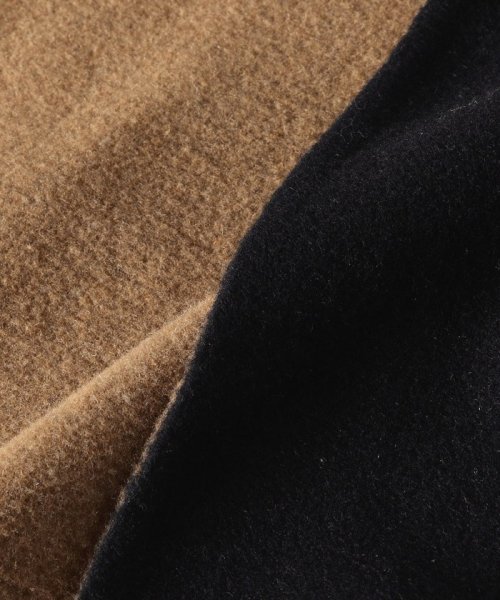 SHIPS any: リバー フーディー ポンチョ ハーフ コート SHIPS any リバー ポンチョ