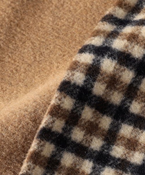 SHIPS any: リバー フーディー ポンチョ ハーフ コート SHIPS any リバー ポンチョ