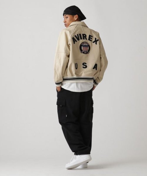 AVIREX(AVIREX)/LIGHT SIGNATURE VARSITY JACKET/ライト シグネチャー バーシティー ジャケット/img38