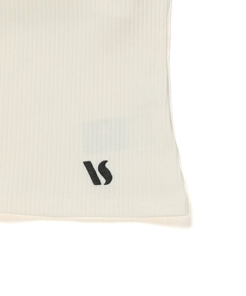 VIS(ビス)/【ViVi12月号掲載】【選べる着丈】カップ付きロゴ刺繍キャミソール【洗える】/img11