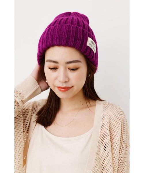 RODEO CROWNS WIDE BOWL(ロデオクラウンズワイドボウル)/RIB COLOR BEANIE/img12