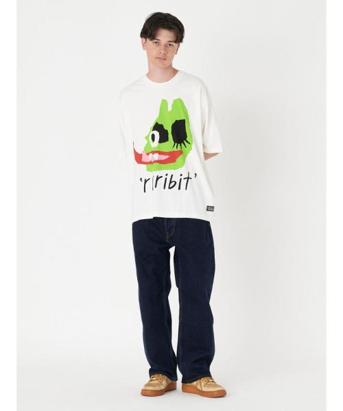 Levi's(リーバイス)/LEVI'S(R) SKATE グラフィック Tシャツ ホワイト RRIBIT GREEN/img11