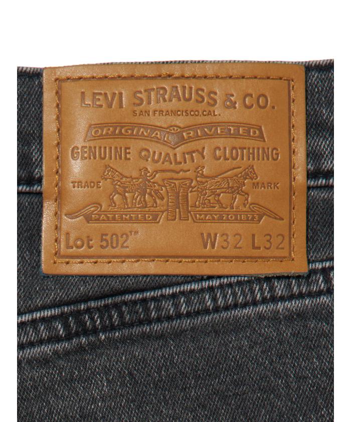 セール】 リーバイス(Levi's) |502™ テーパードジーンズ ブラック