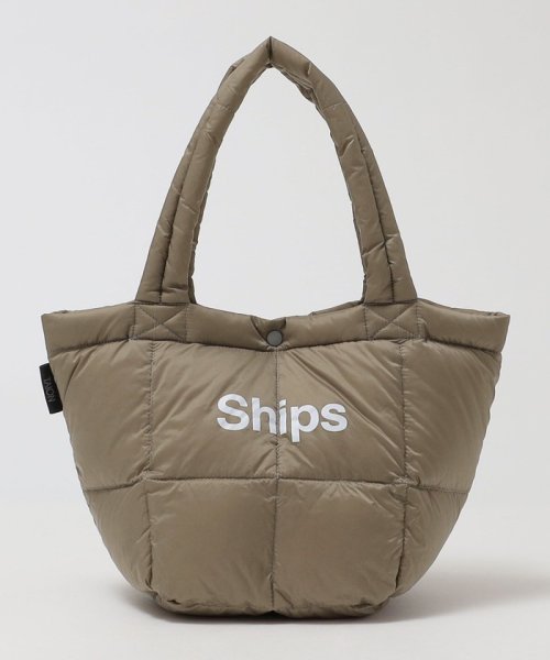 SHIPS MEN(シップス　メン)/*【SHIPS別注】TAION: ダウン ランチ トート バッグ （エコバッグ/サブバッグ）23FW/img28