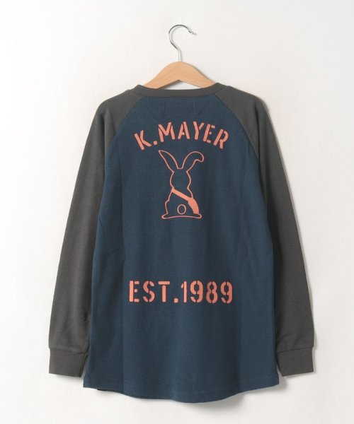 KRIFF MAYER(クリフ メイヤー)/サーマルラグランプリントT  (130~170cm)/img01