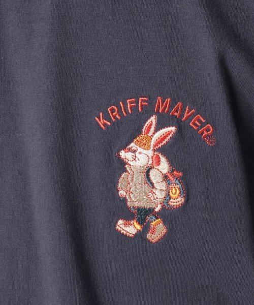 KRIFF MAYER(クリフ メイヤー)/キャンプラビット刺繍ロンT/img05