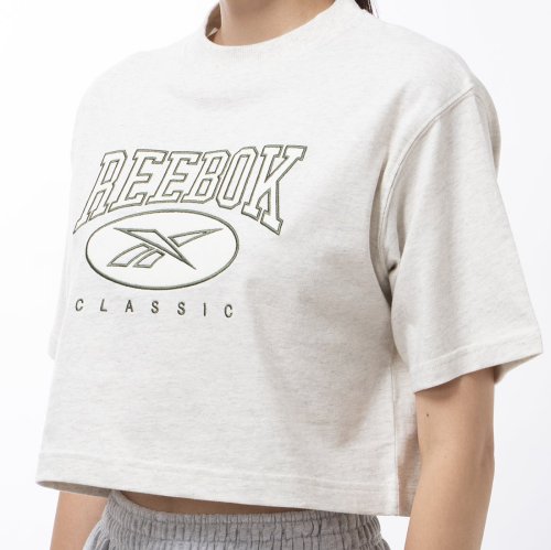 Reebok(リーボック)/ビッグロゴ クロップド Tシャツ / CL AE BIG LOGO CROP TEE /img02