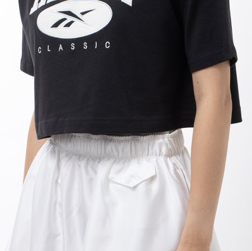 Reebok(Reebok)/ビッグロゴ クロップド Tシャツ / CL AE BIG LOGO CROP TEE /img03