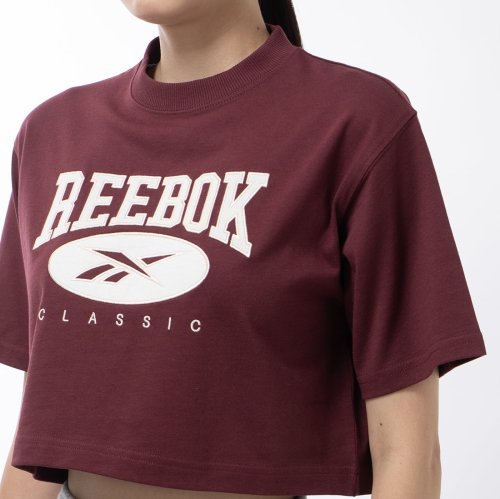 Reebok(Reebok)/ビッグロゴ クロップド Tシャツ / CL AE BIG LOGO CROP TEE /img02