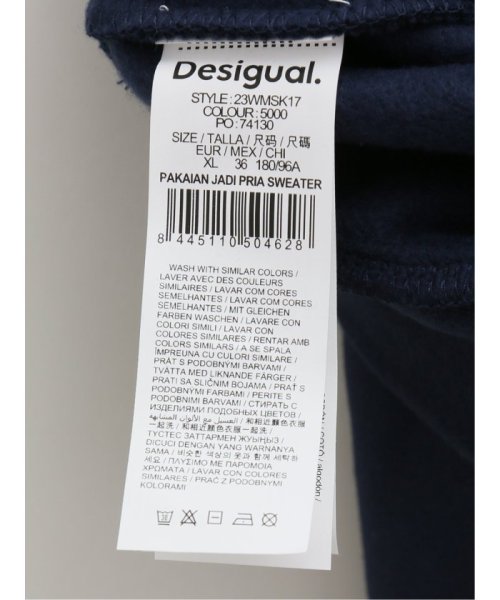 GRAND-BACK(グランバック)/【大きいサイズ】デシグアル/Desigual クルー スエット 長袖 メンズ Tシャツ カットソー カジュアル インナー ビジネス ギフト プレゼント/img04