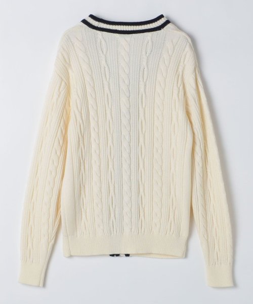 SHIPS: 奥山メリヤス チルデン ニット カーディガン 奥山メリヤス BATONER バトナー in