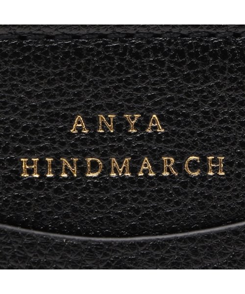 ANYA HINDMARCH(アニヤハインドマーチ)/アニヤハインドマーチ ピーピング アイズ カードケース コインケース ブラック レッド レディース ANYA HINDMARCH 5050925159913/img06