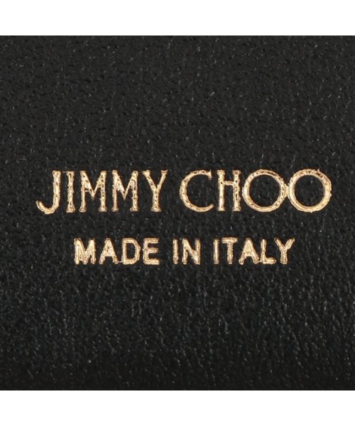 JIMMY CHOO(ジミーチュウ)/ジミーチュウ 三つ折り財布 ネモ ミニ財布 スタースタッズ ブラック レディース JIMMY CHOO NEMO CZN BLACK LIGHT GOLD/img08