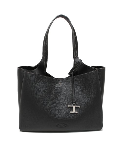 TODS(トッズ)/トッズ トートバッグ T TIMELESS ロゴ Tチャーム ブラック レディース TODS XBWAPAF9200 QRI B999/img05