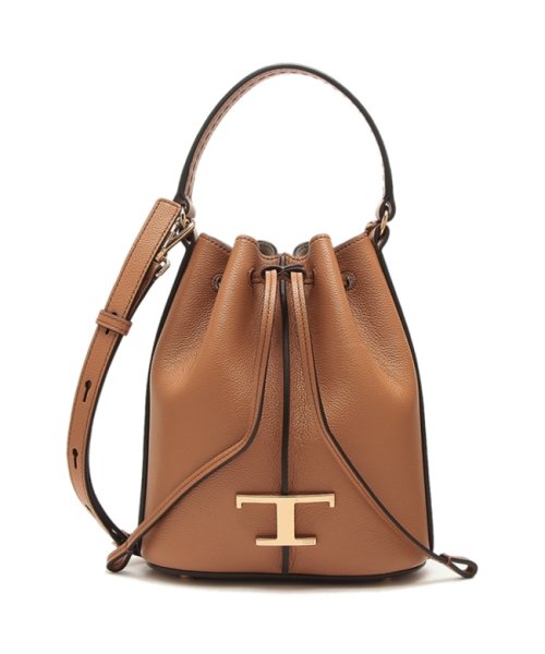 TODS(トッズ)/トッズ ハンドバッグ ショルダーバッグ Tタイムレス ロゴ ブラウン レディース TODS XBWTSAQ0000 Q8E S410/img05