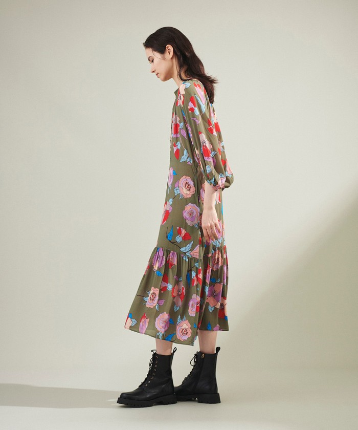 【新品】グレースクラス フラワージョーゼットドレス/グレースコンチネンタル 楽天市場】フラワージョーゼットドレス／グレースコンチネンタル