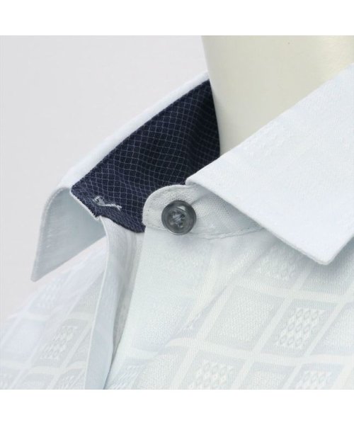TOKYO SHIRTS(TOKYO SHIRTS)/形態安定 ワイドカラー 綿100% 長袖 レディースシャツ/img03