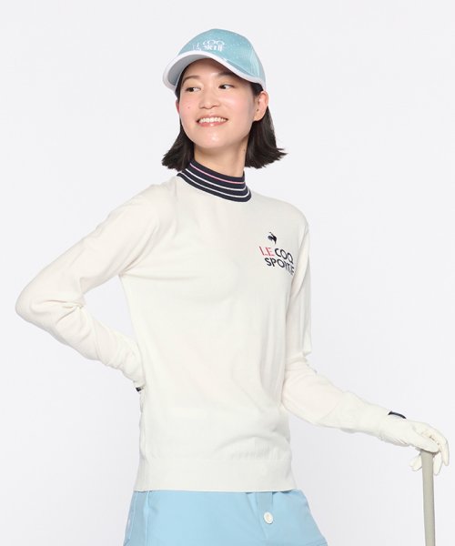 le coq sportif GOLF (ルコックスポルティフ（ゴルフ）)/襟ボーダーハイネックセーター/img05